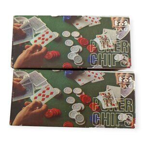 Vintage TAG Poker Chips Set of 2